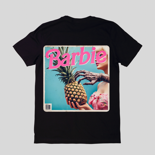 Barbie Inspired Vintage Pineapple Monster-Cotton Tee