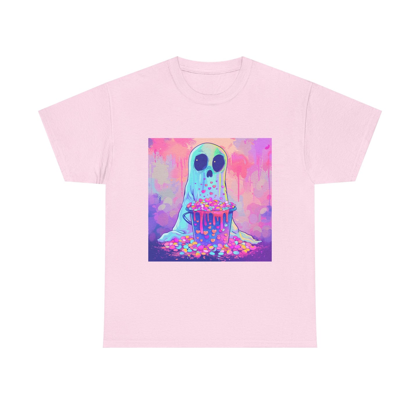 Phantom Ghost Cute Kawaii Halloween Tee