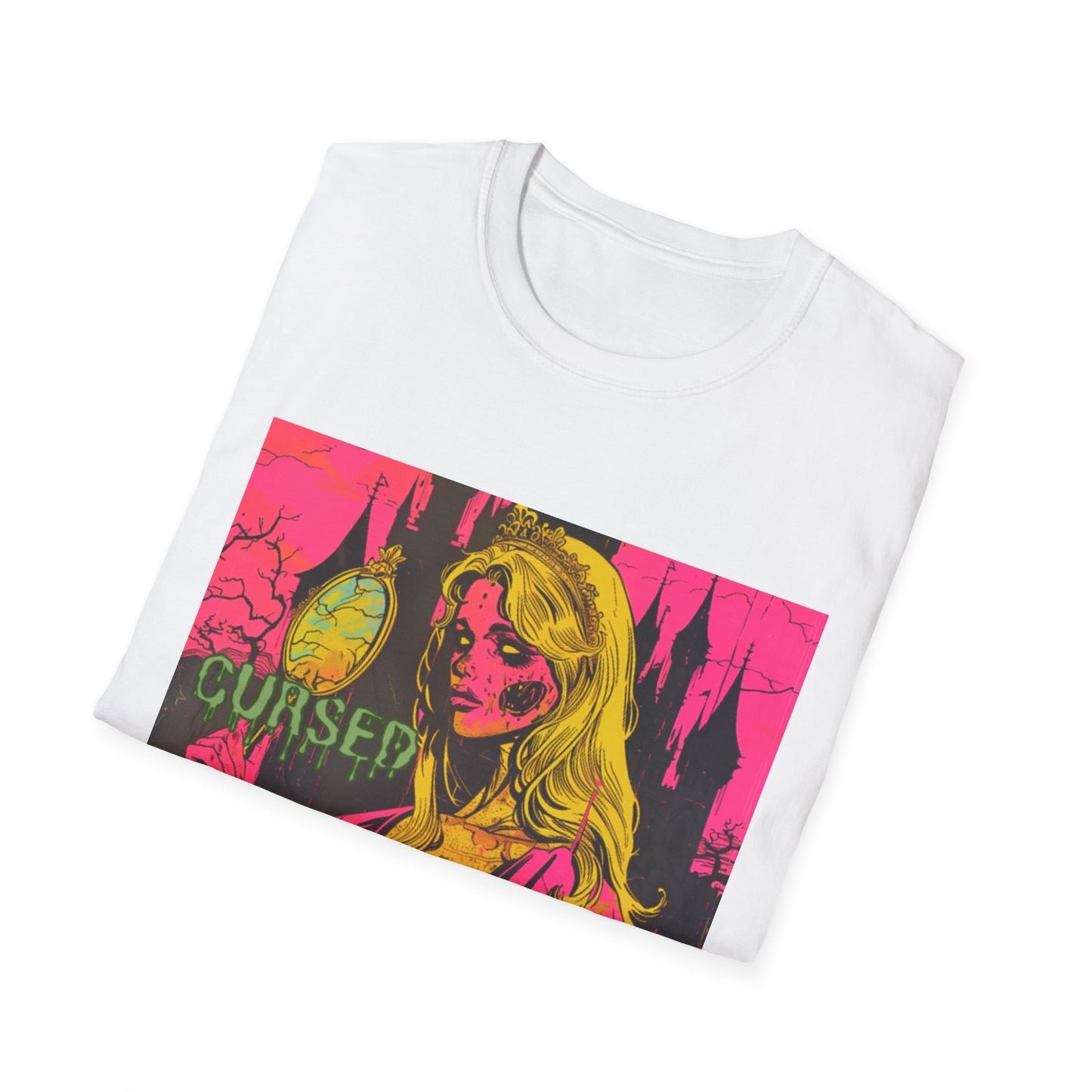 CURSED-Aurora Princess T-Shirt, Unisex Softstyle Tee