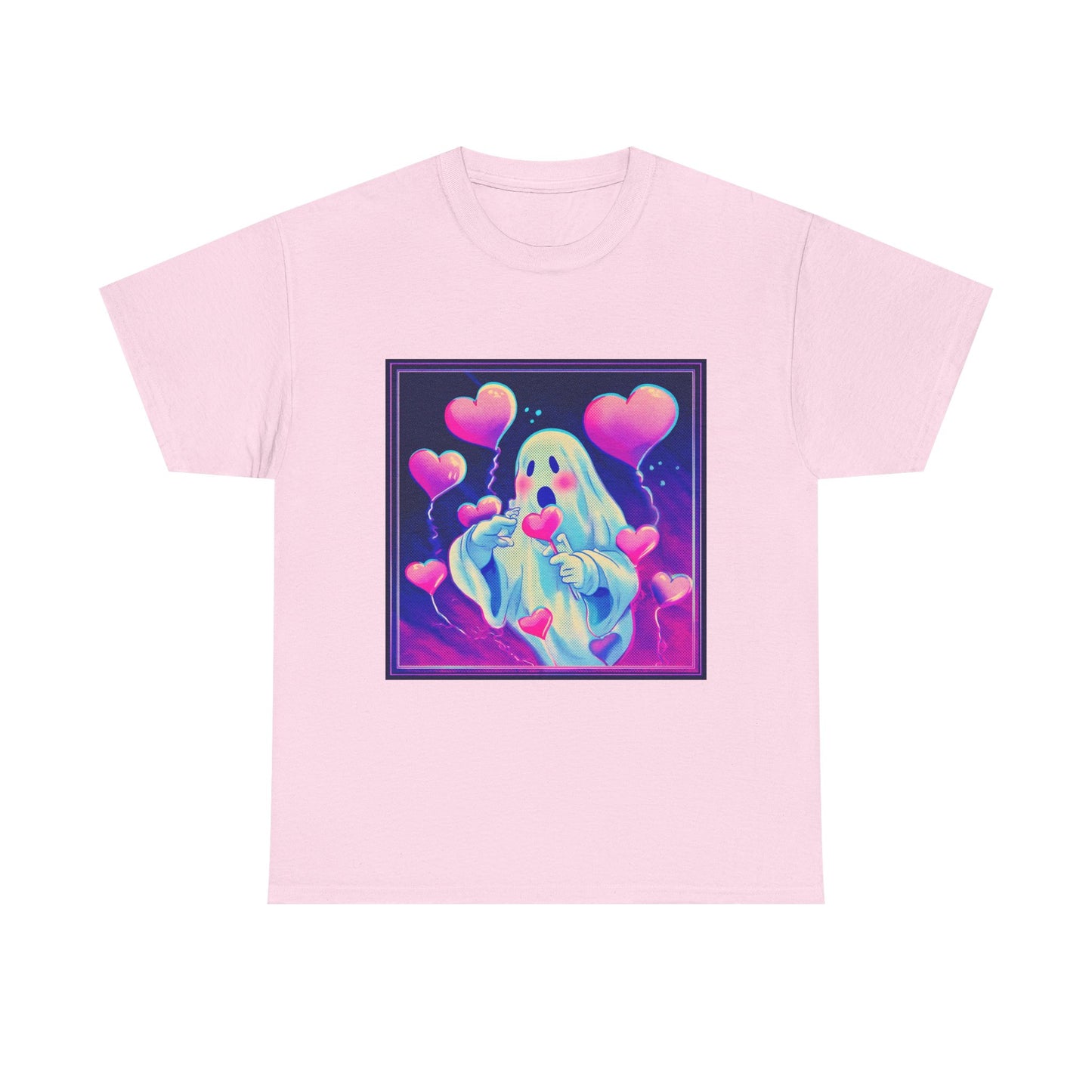 Sweetheart Retro Ghost-Unisex Cotton tee
