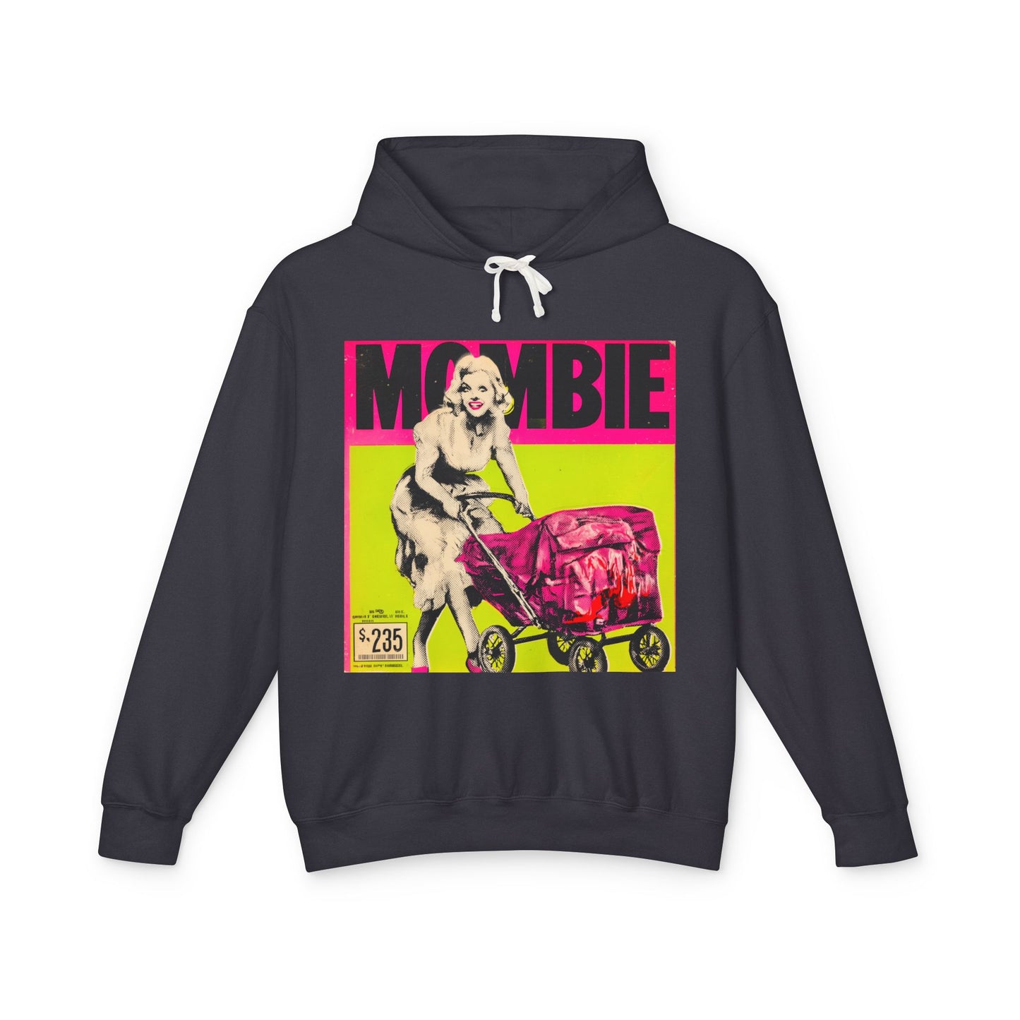 Mombie Hoodie-Vintage Pulp Horror Hoodie