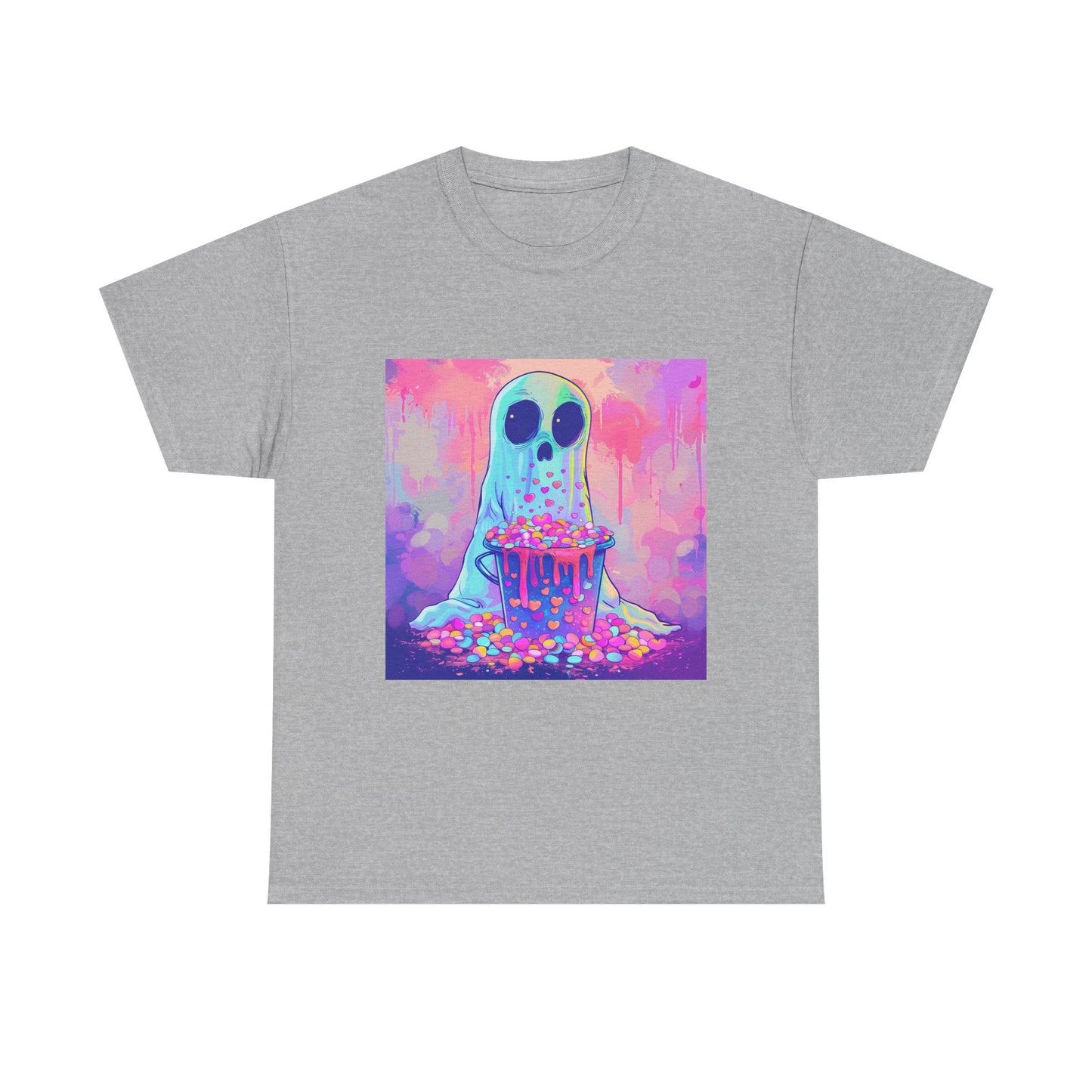 Phantom Ghost Cute Kawaii Halloween Tee