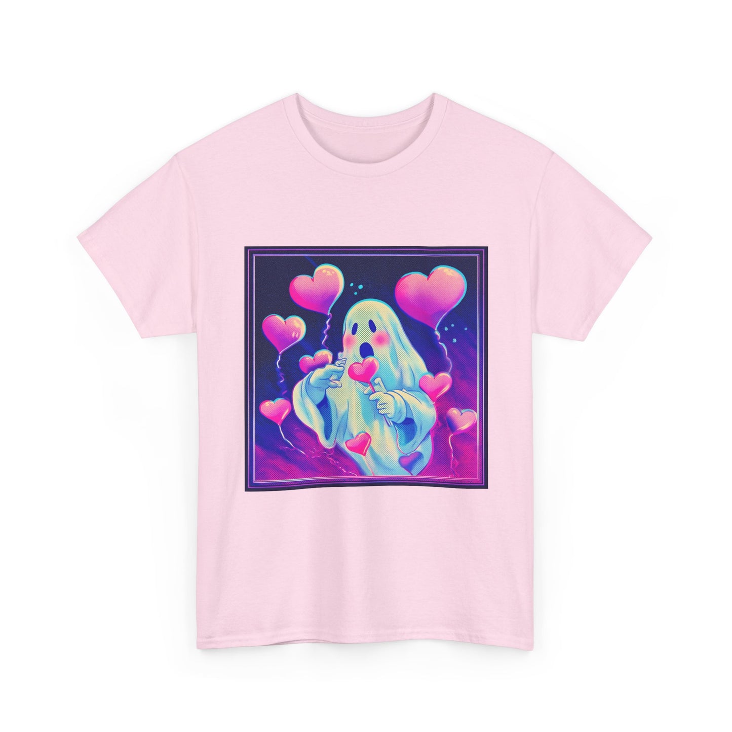 Sweetheart Retro Ghost-Unisex Cotton tee