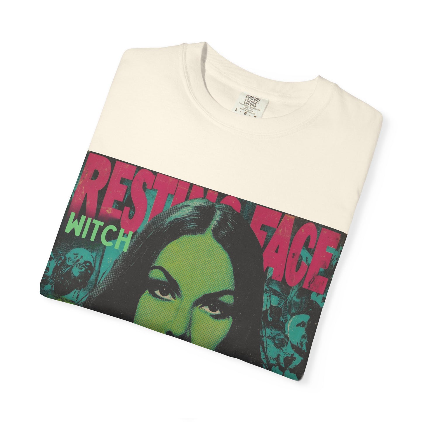 Witchy Graphic Tee, Unisex Vintage T-shirt, Halloween Apparel, Cute Witch Shirt, Retro Graphic Top