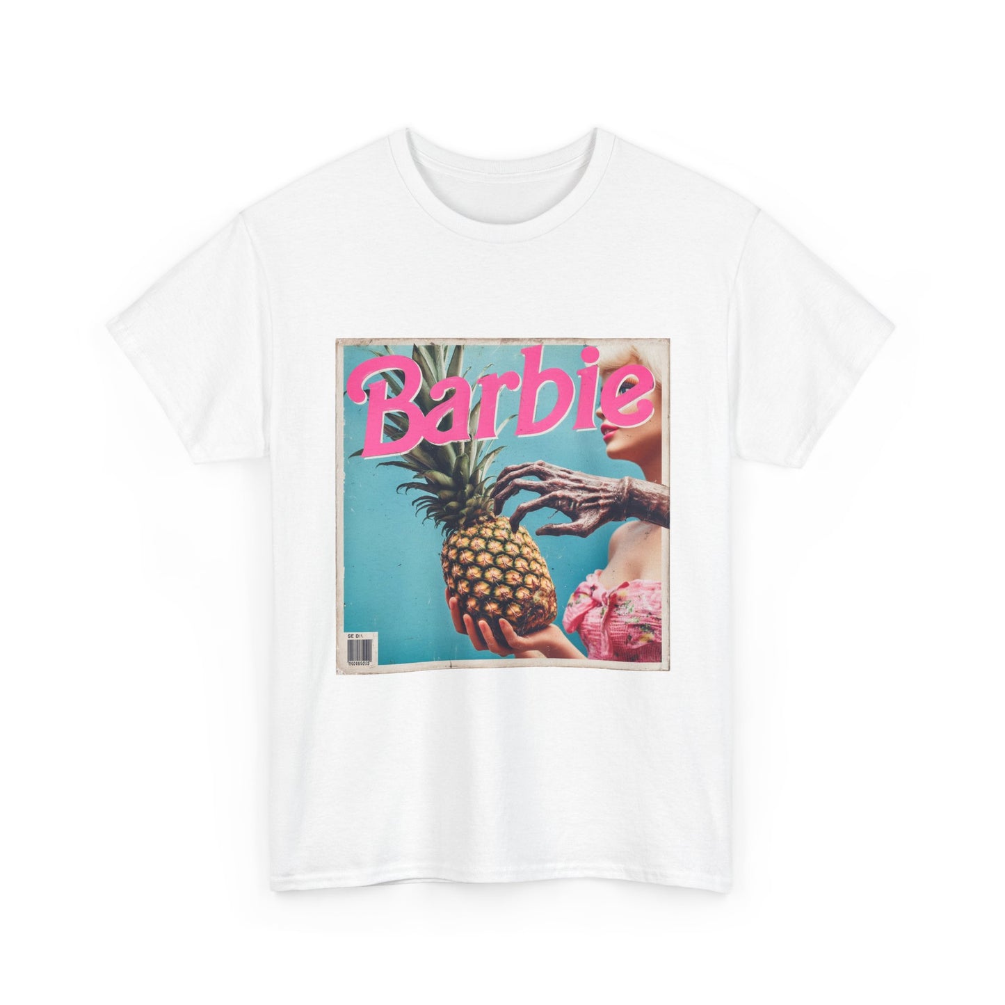 Barbie Inspired Vintage Pineapple Monster-Cotton Tee