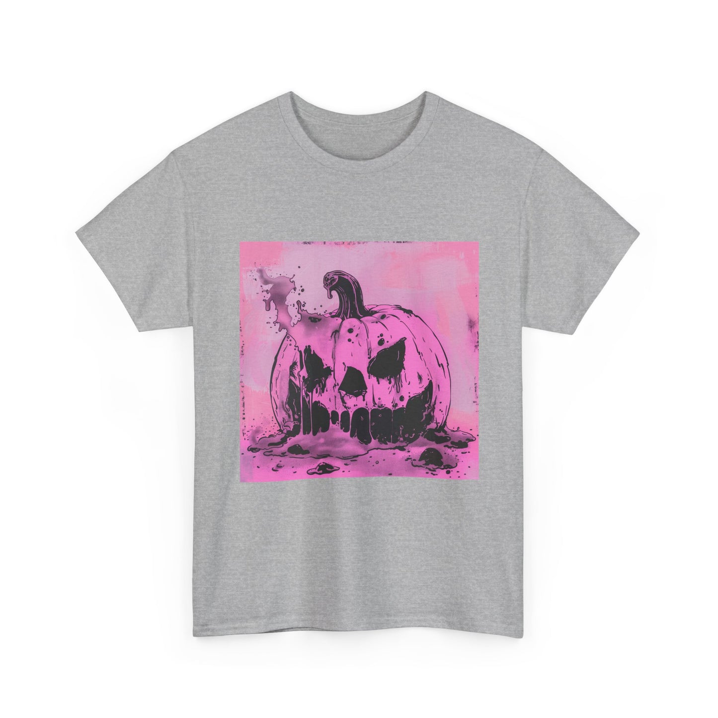 Phantom Pumpkin Pink Halloween Tee