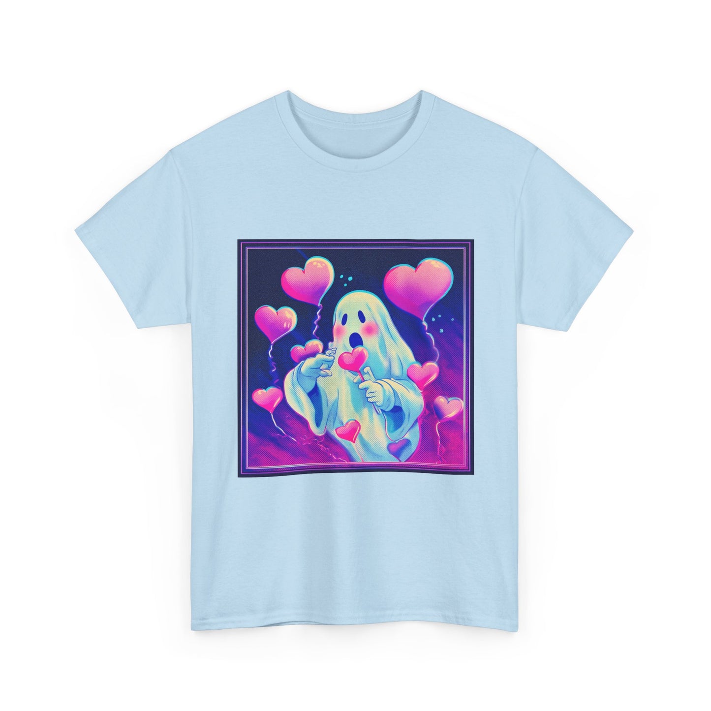 Sweetheart Retro Ghost-Unisex Cotton tee