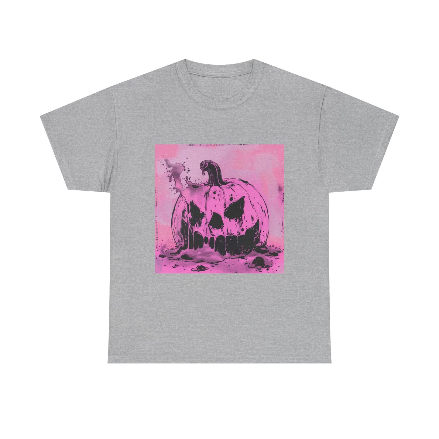 Phantom Pumpkin Pink Halloween Tee