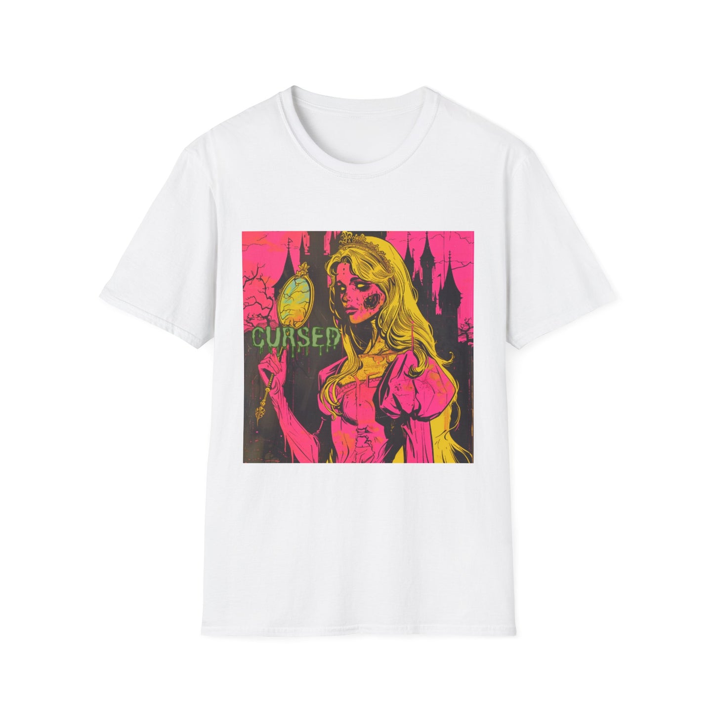 CURSED-Aurora Princess T-Shirt, Unisex Softstyle Tee