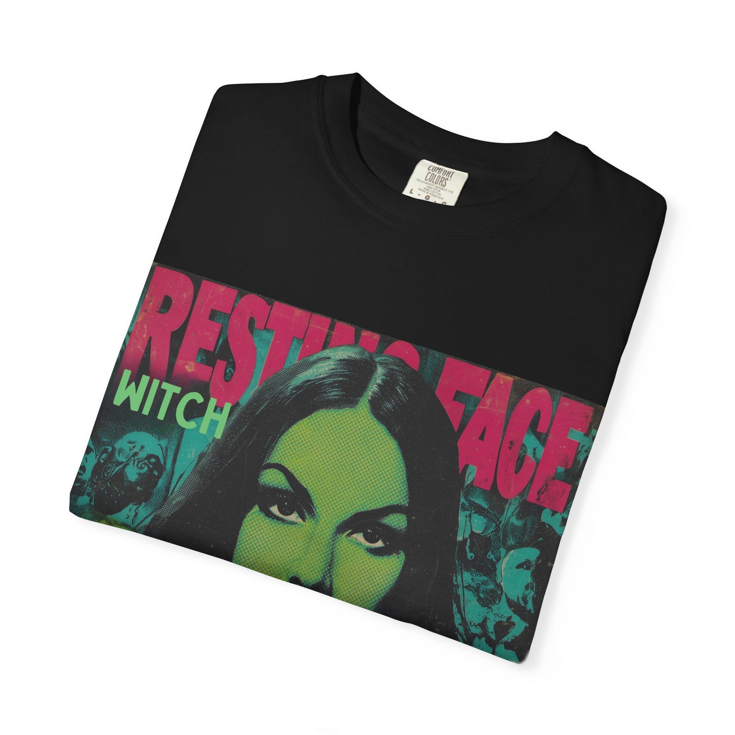 Witchy Graphic Tee, Unisex Vintage T-shirt, Halloween Apparel, Cute Witch Shirt, Retro Graphic Top