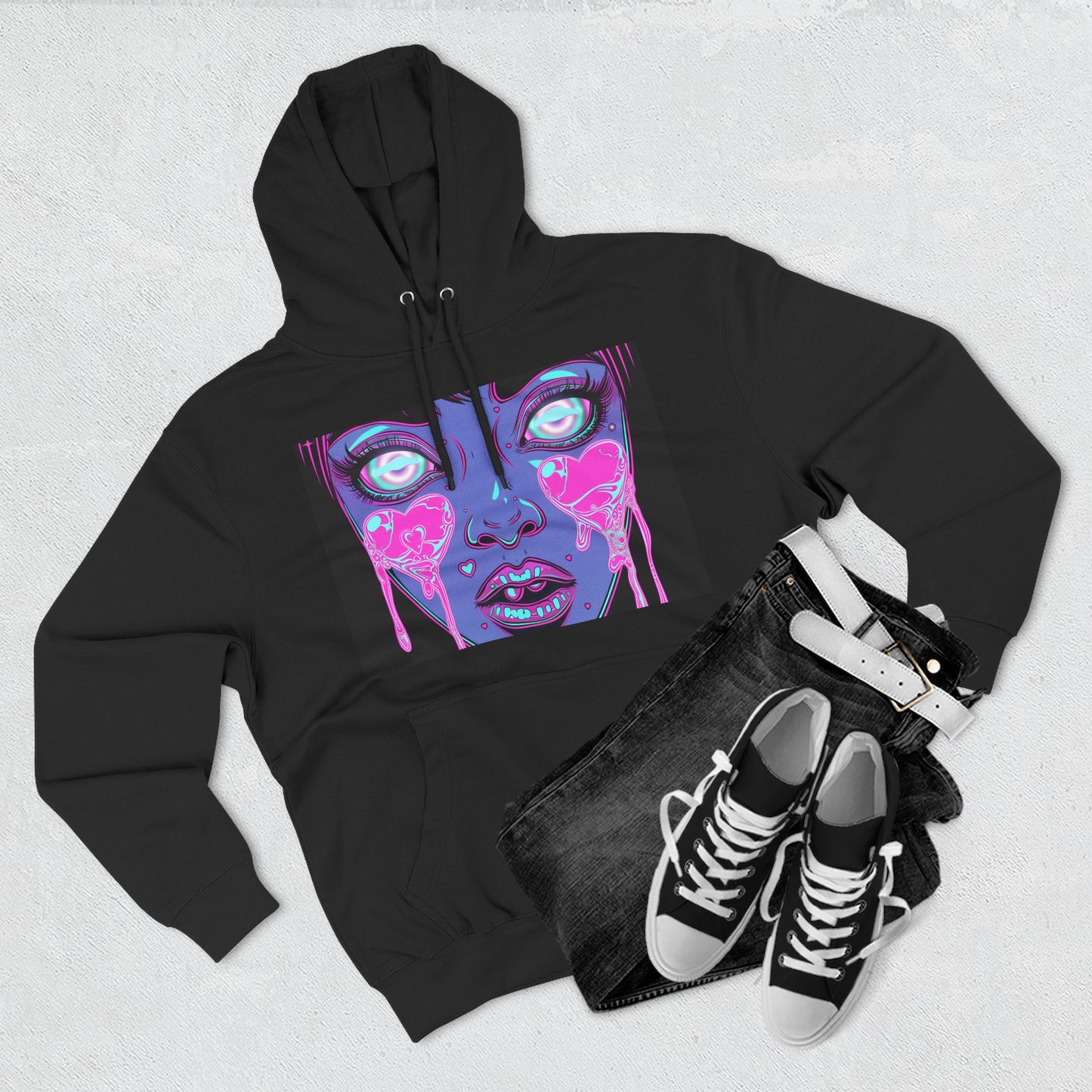 Decay in Pink-Unisex Hoodie