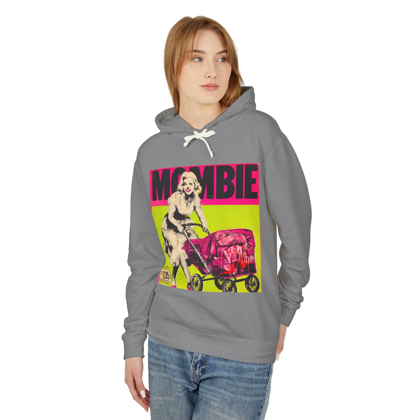 Mombie Hoodie-Vintage Pulp Horror Hoodie