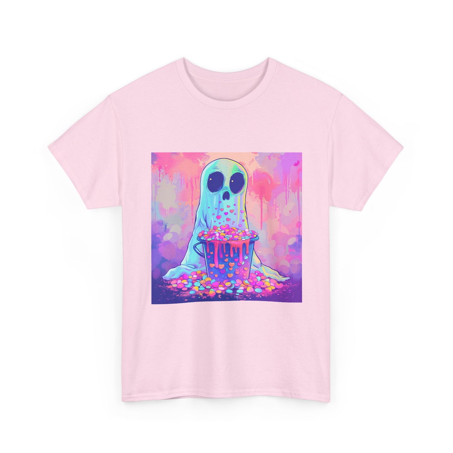 Phantom Ghost Cute Kawaii Halloween Tee