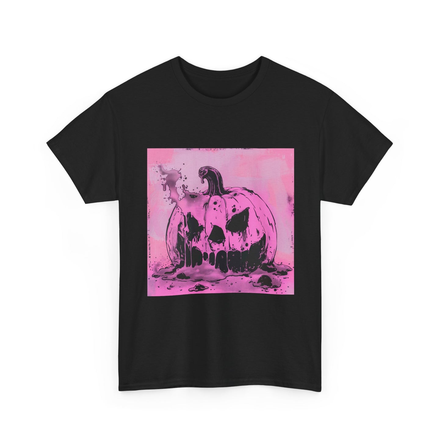 Phantom Pumpkin Pink Halloween Tee