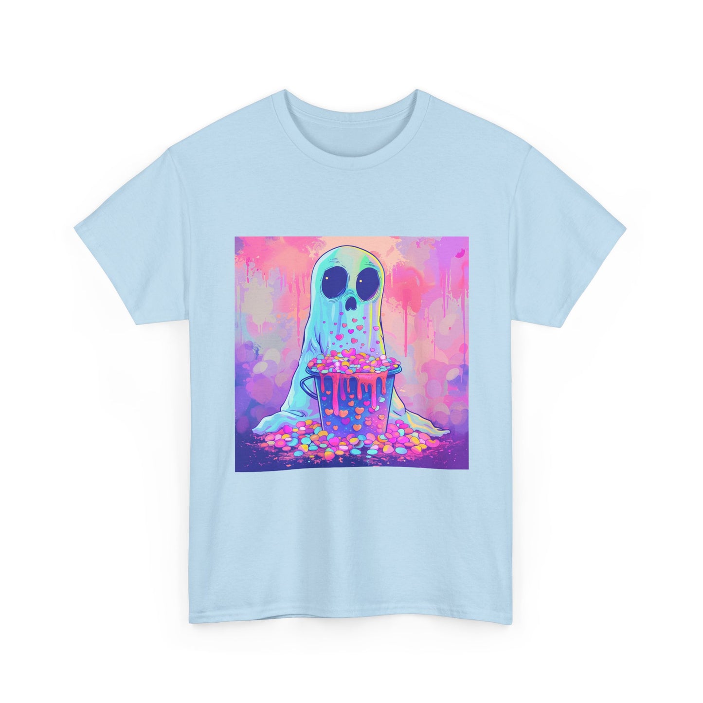 Phantom Ghost Cute Kawaii Halloween Tee
