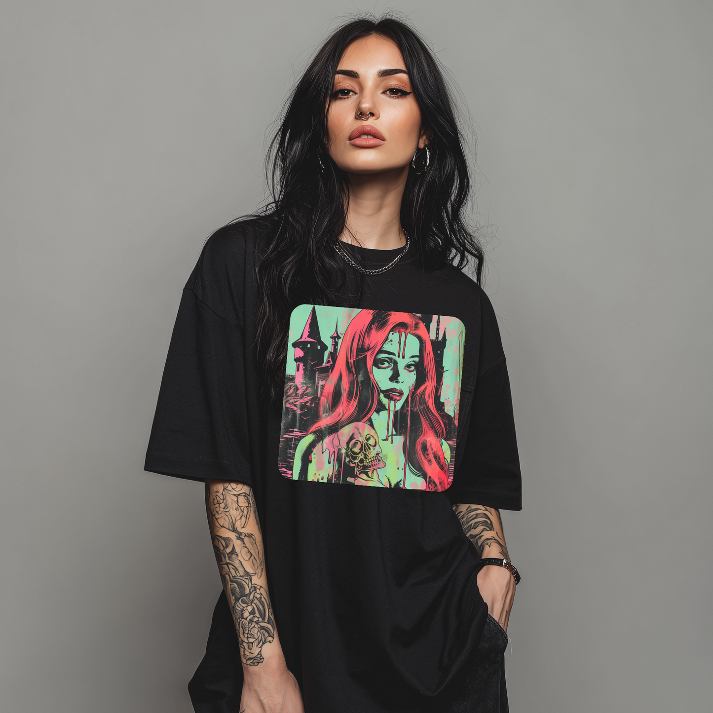 Zombie Ariel-Unisex Tee-Shirt