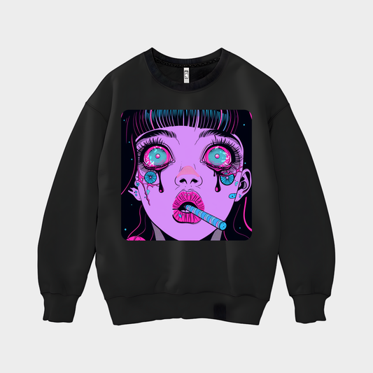 Pink Decay Candy-Unisex Sweatshirt