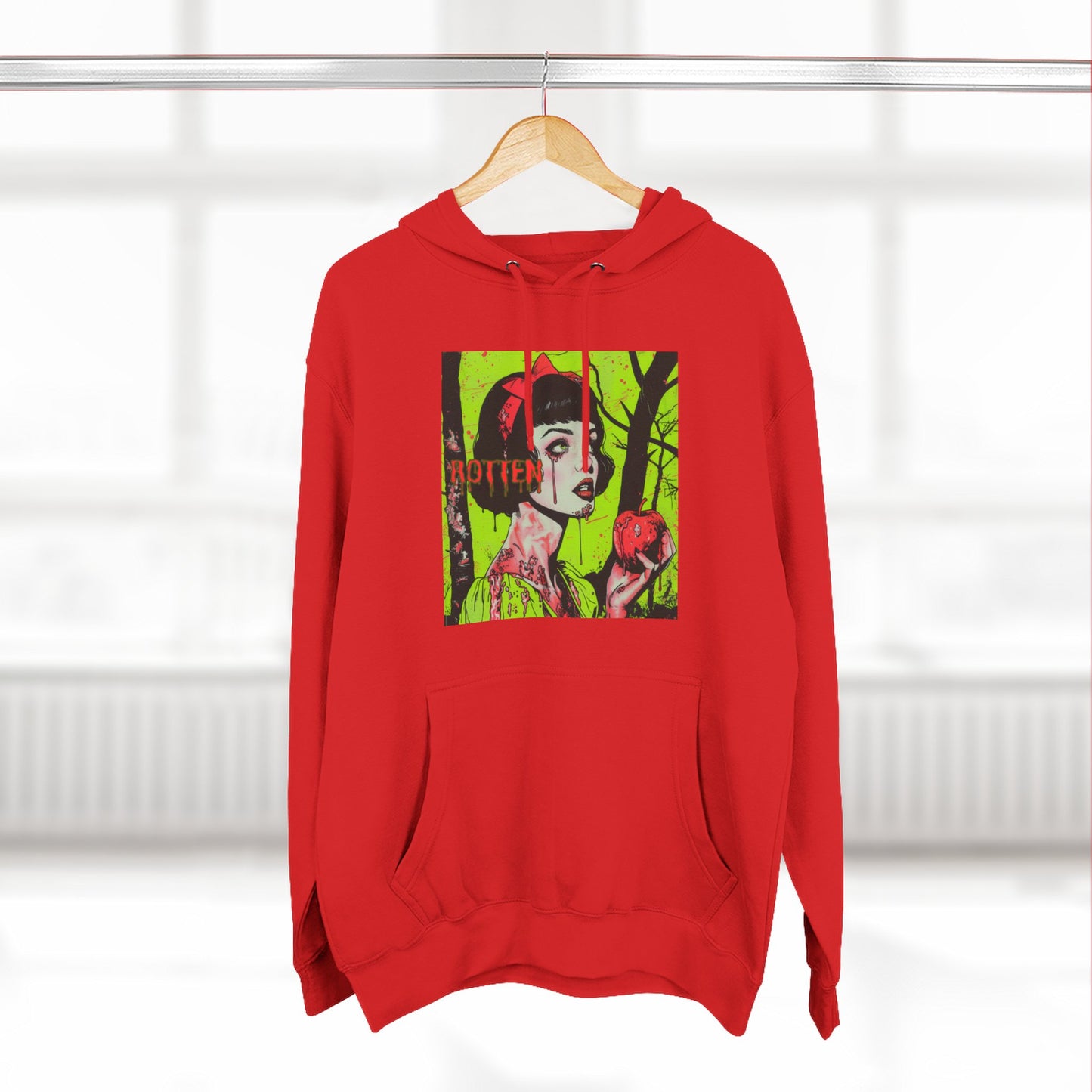 Rotten Snow White Graphic Hoodie