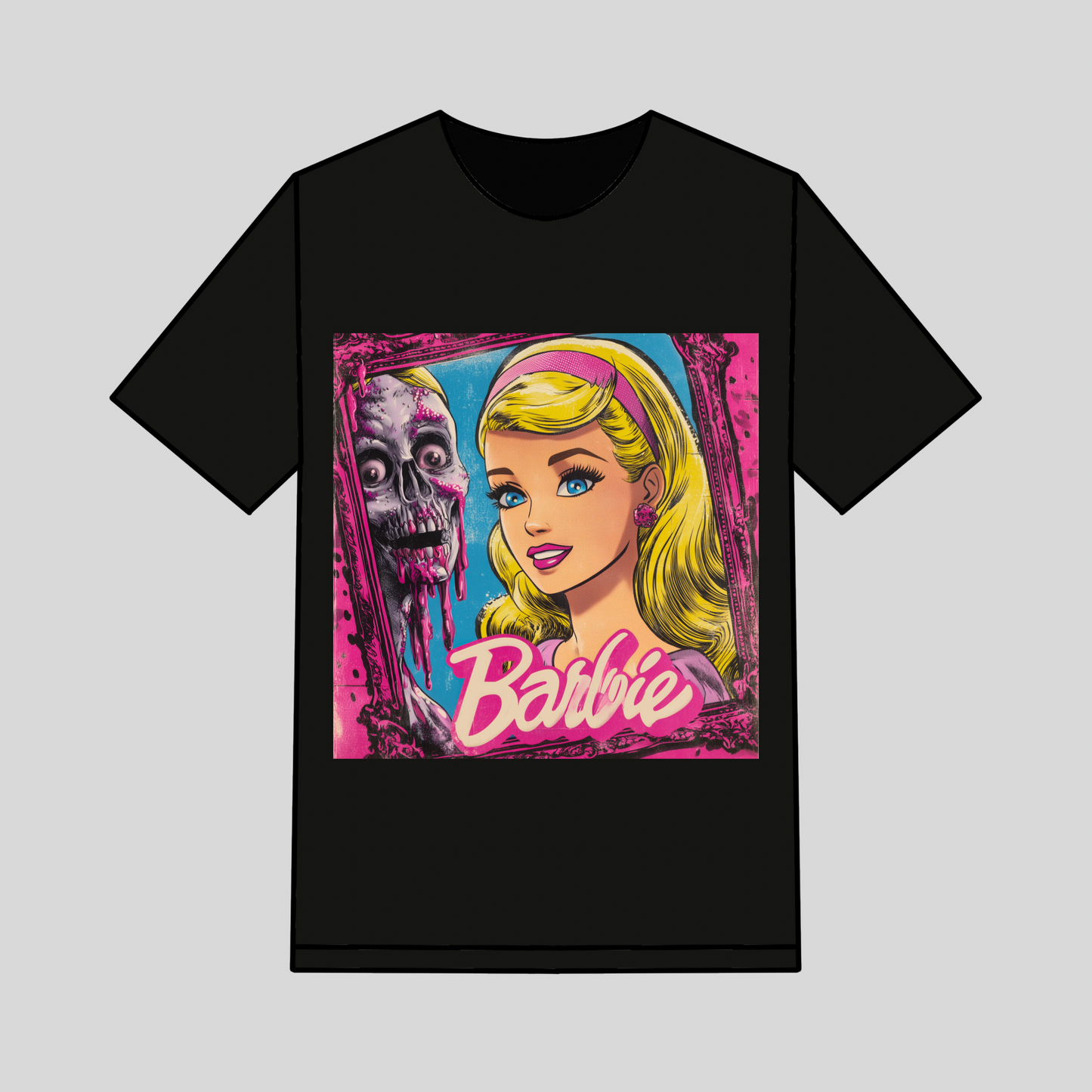 Zombie Barbie – Rotten Romance Unisex Tee