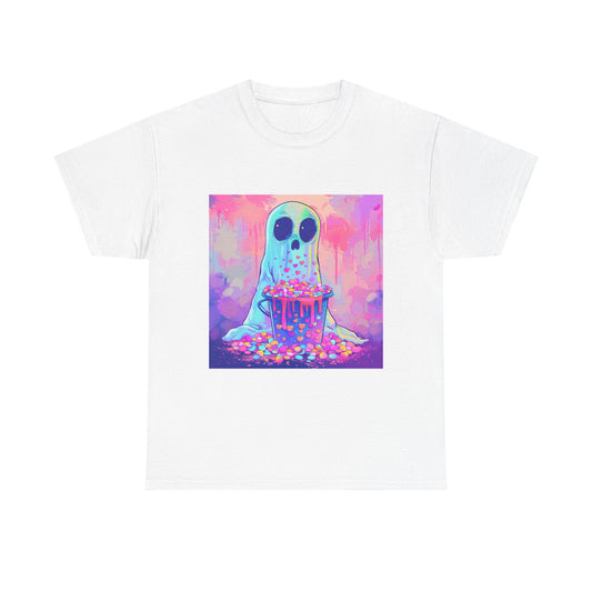 Phantom Ghost Cute Kawaii Halloween Tee