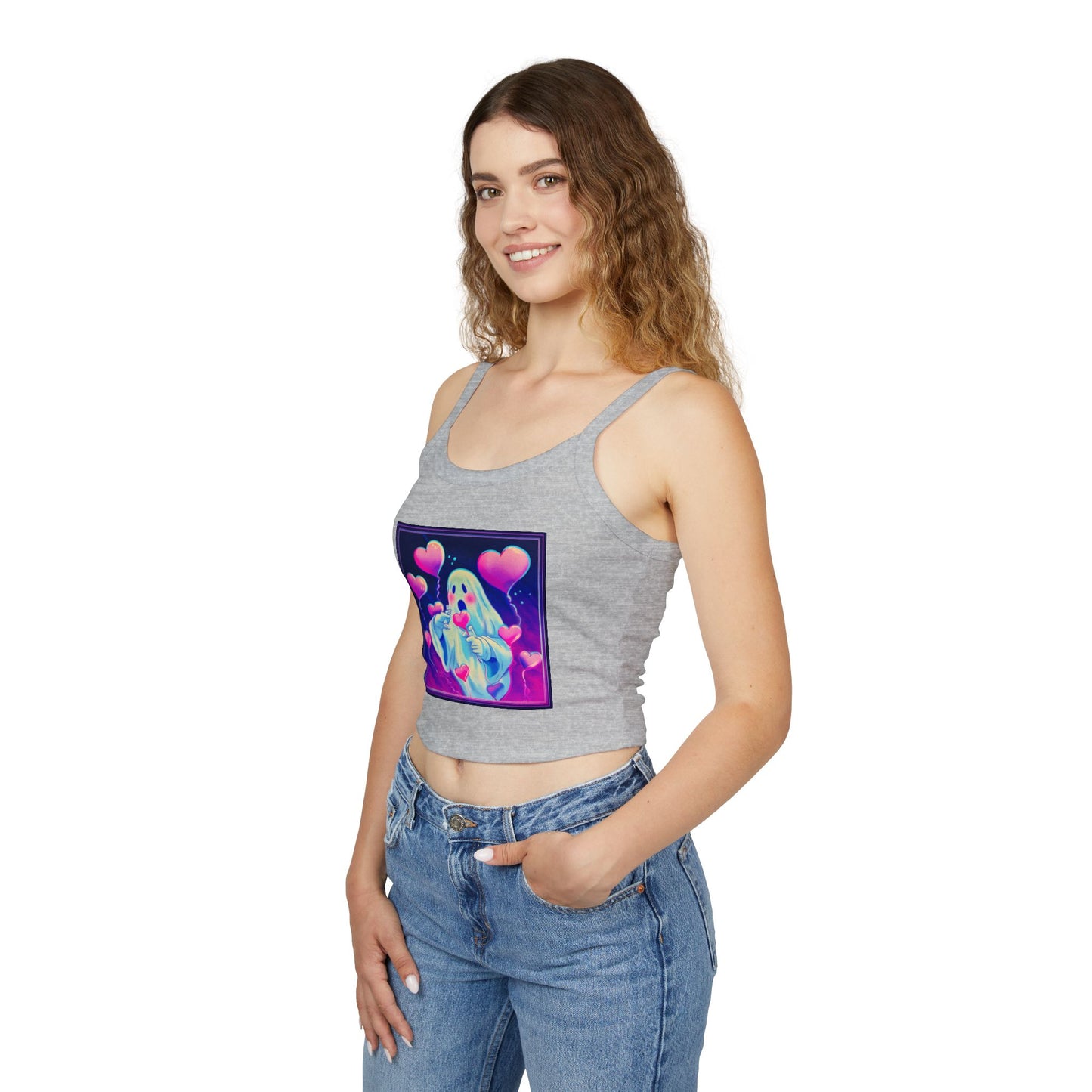 Sweetheart Ghost-Tank Top
