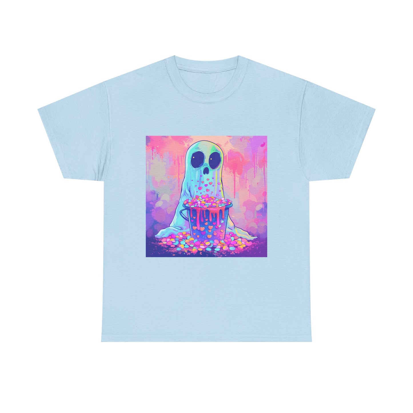 Phantom Ghost Cute Kawaii Halloween Tee