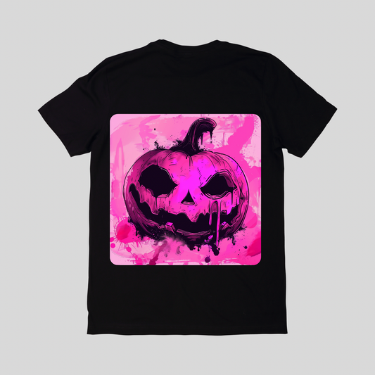 Pink Pumpkins Halloween Tee-Shirt