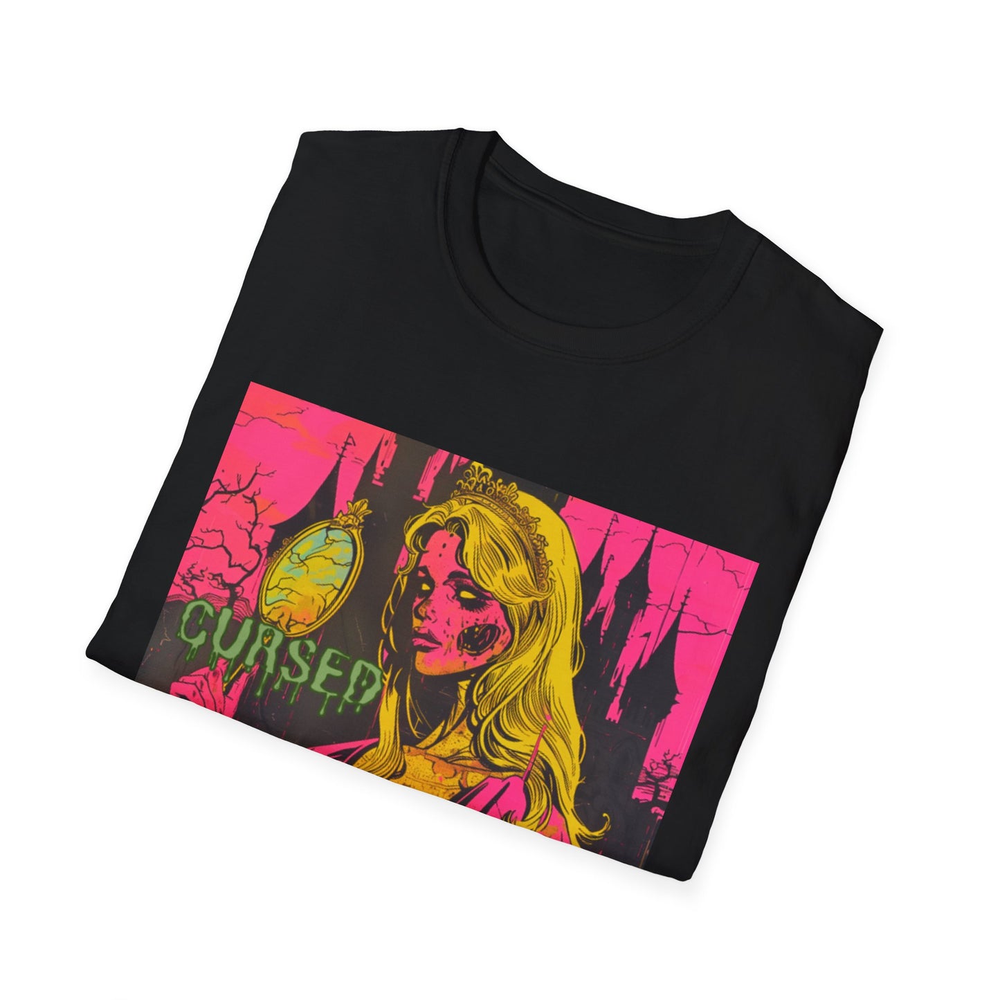 CURSED-Aurora Princess T-Shirt, Unisex Softstyle Tee