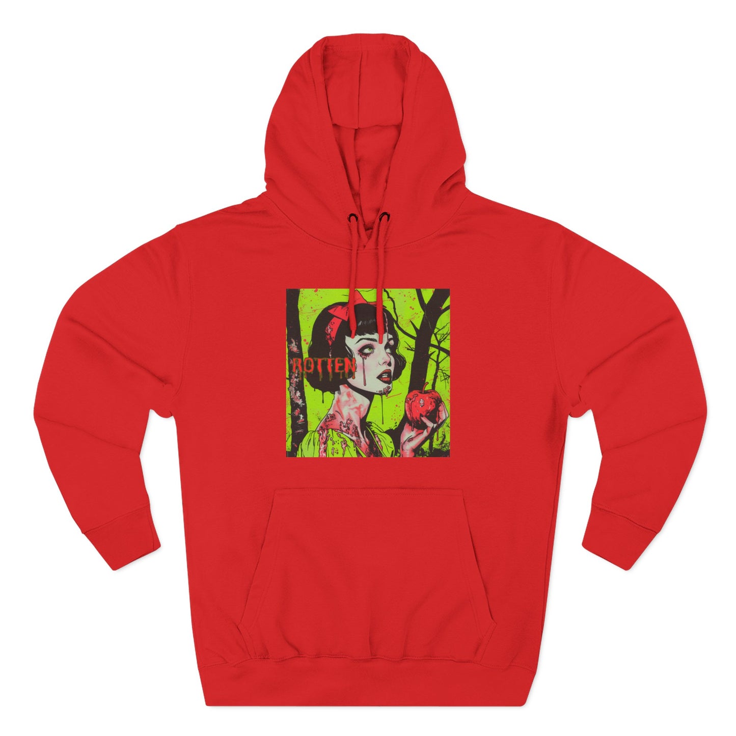 Rotten Snow White Graphic Hoodie