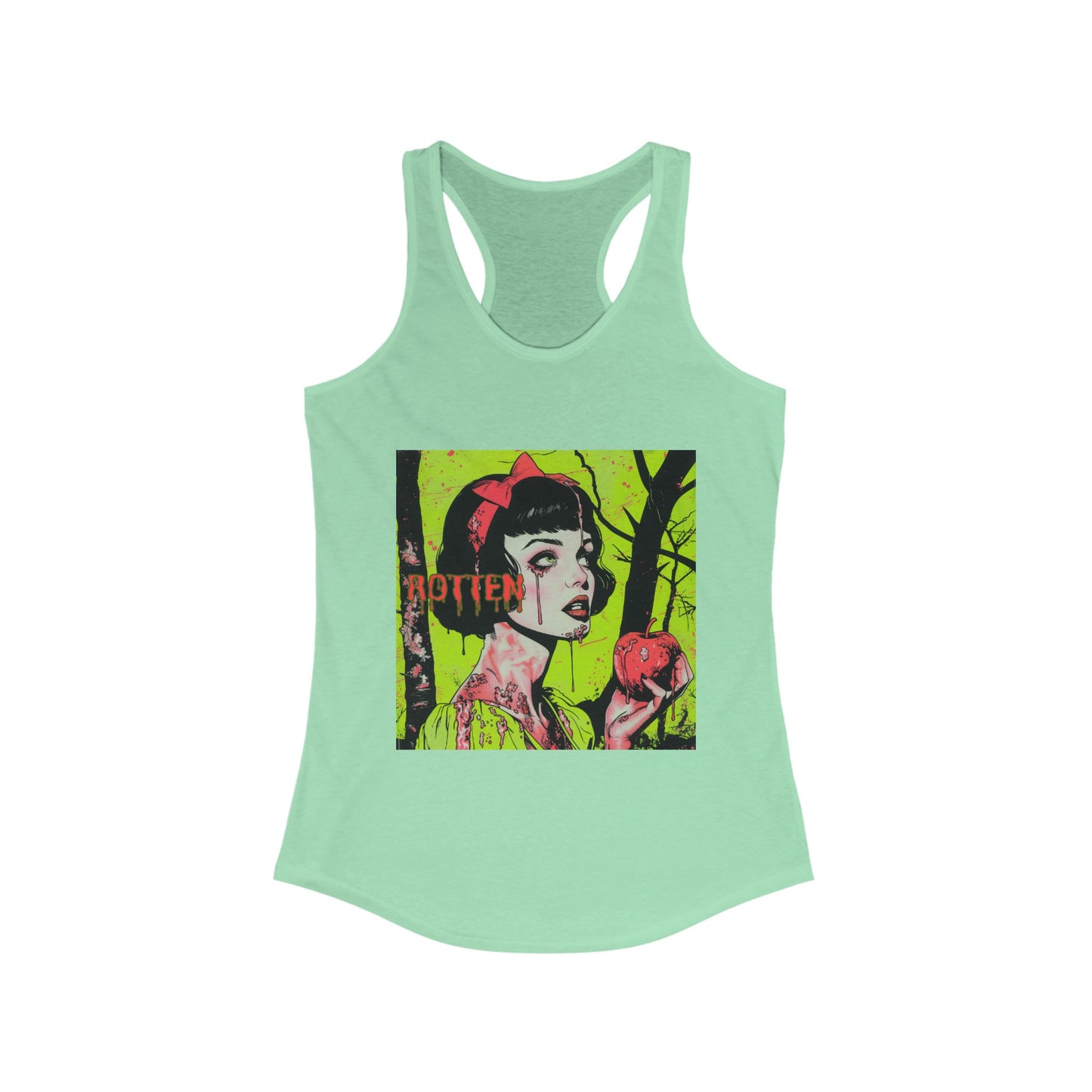 ROTTEN-Snow White Racerback Tank