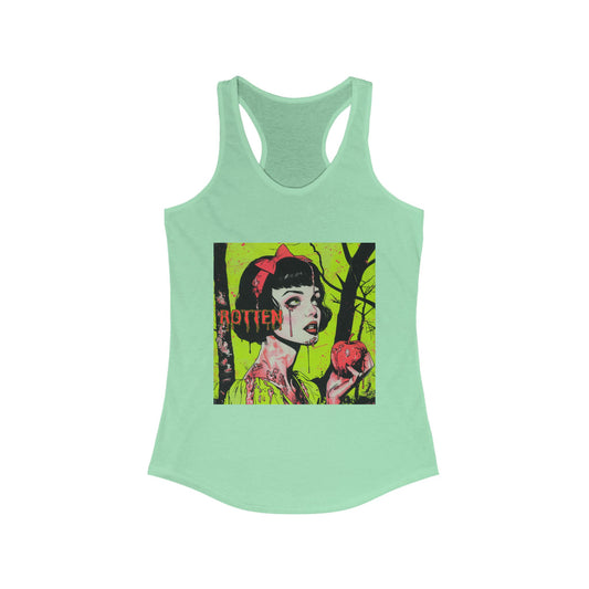 ROTTEN-Snow White Racerback Tank