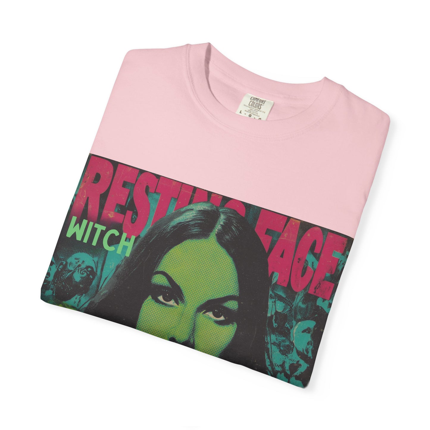 Witchy Graphic Tee, Unisex Vintage T-shirt, Halloween Apparel, Cute Witch Shirt, Retro Graphic Top