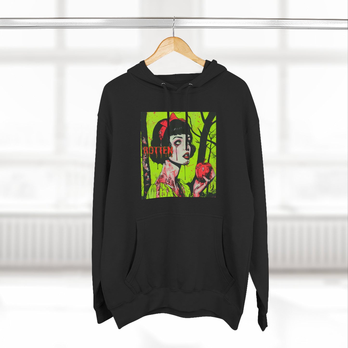 Rotten Snow White Graphic Hoodie