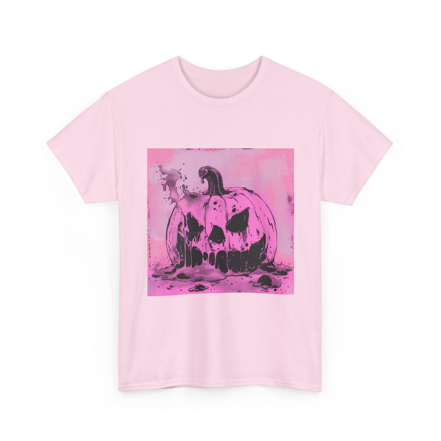 Phantom Pumpkin Pink Halloween Tee
