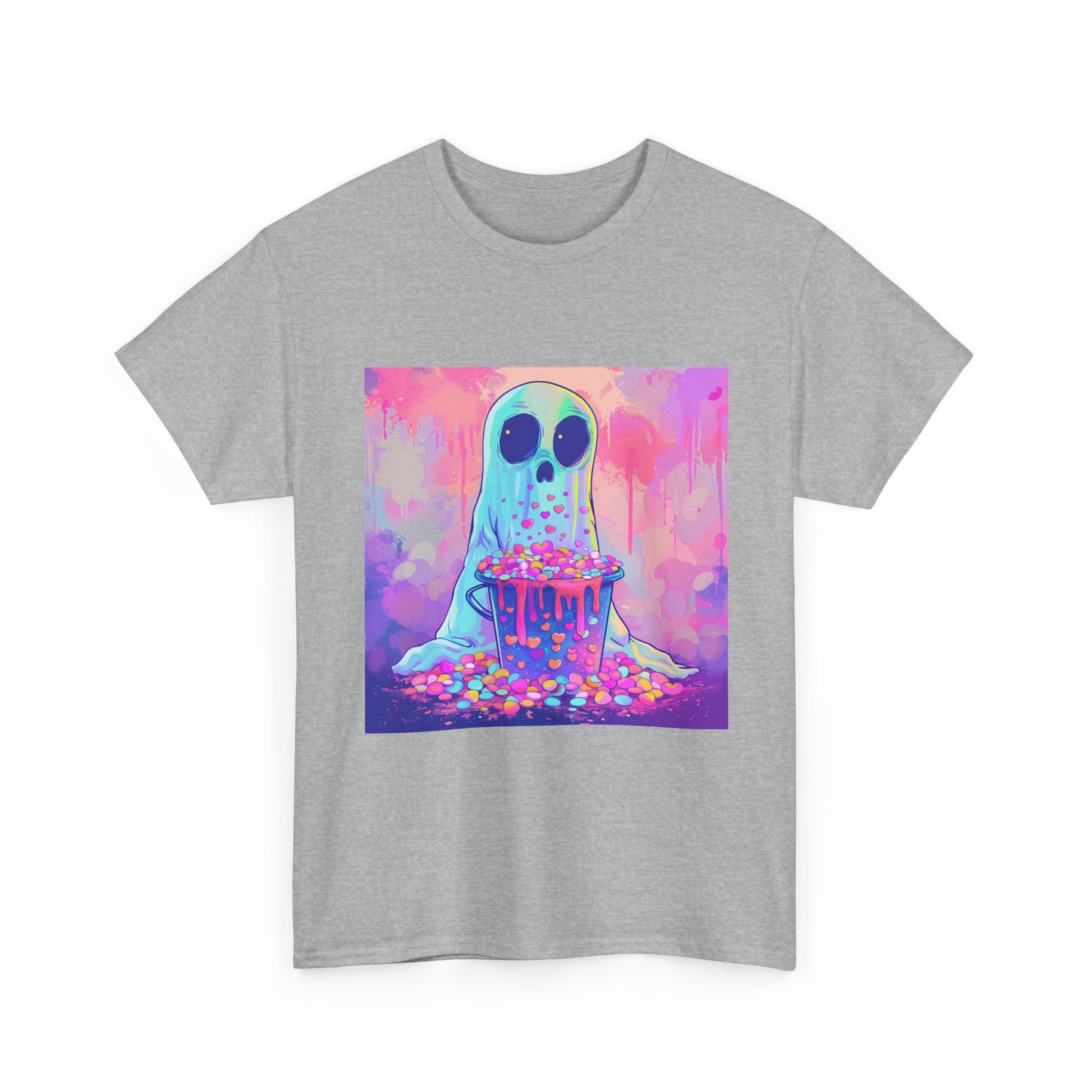 Phantom Ghost Cute Kawaii Halloween Tee