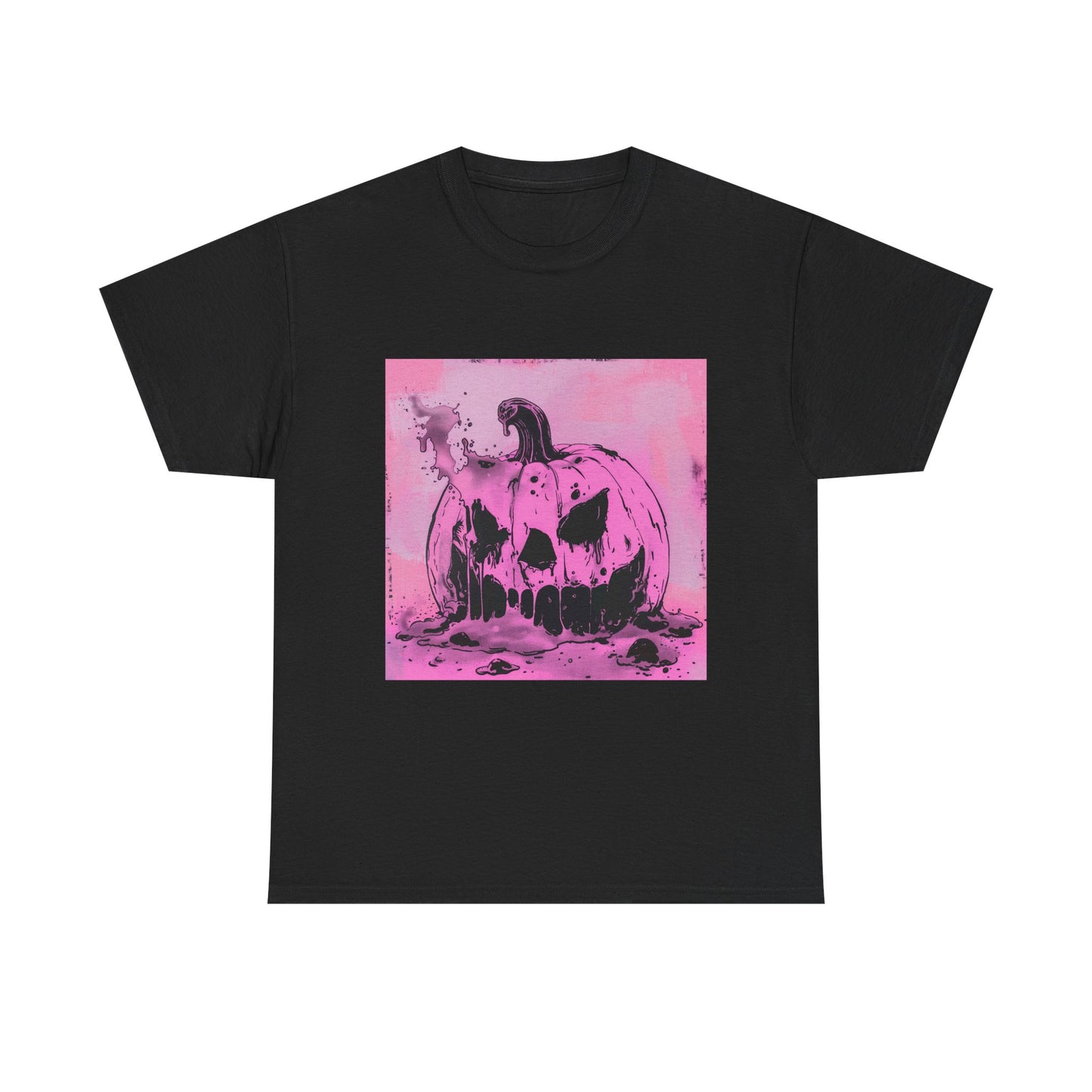 Phantom Pumpkin Pink Halloween Tee