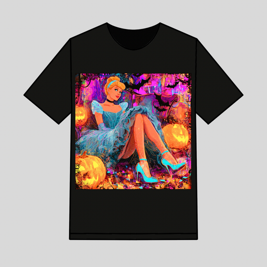 Spooky Cinderella Halloween-T-Shirt
