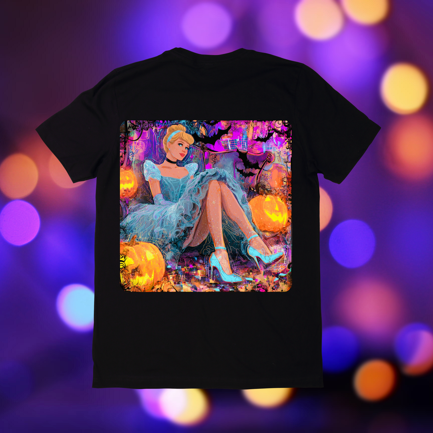 Spooky Cinderella Halloween-T-Shirt
