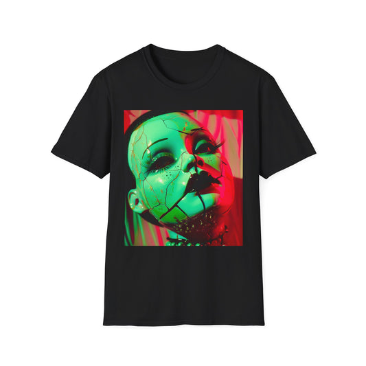 Vibrant Art Tee - Unisex Softstyle T-Shirt, Statement Shirt, Festival Fashion, Gift for Art Lovers, Graphic Tee, Trendy Casual Wear
