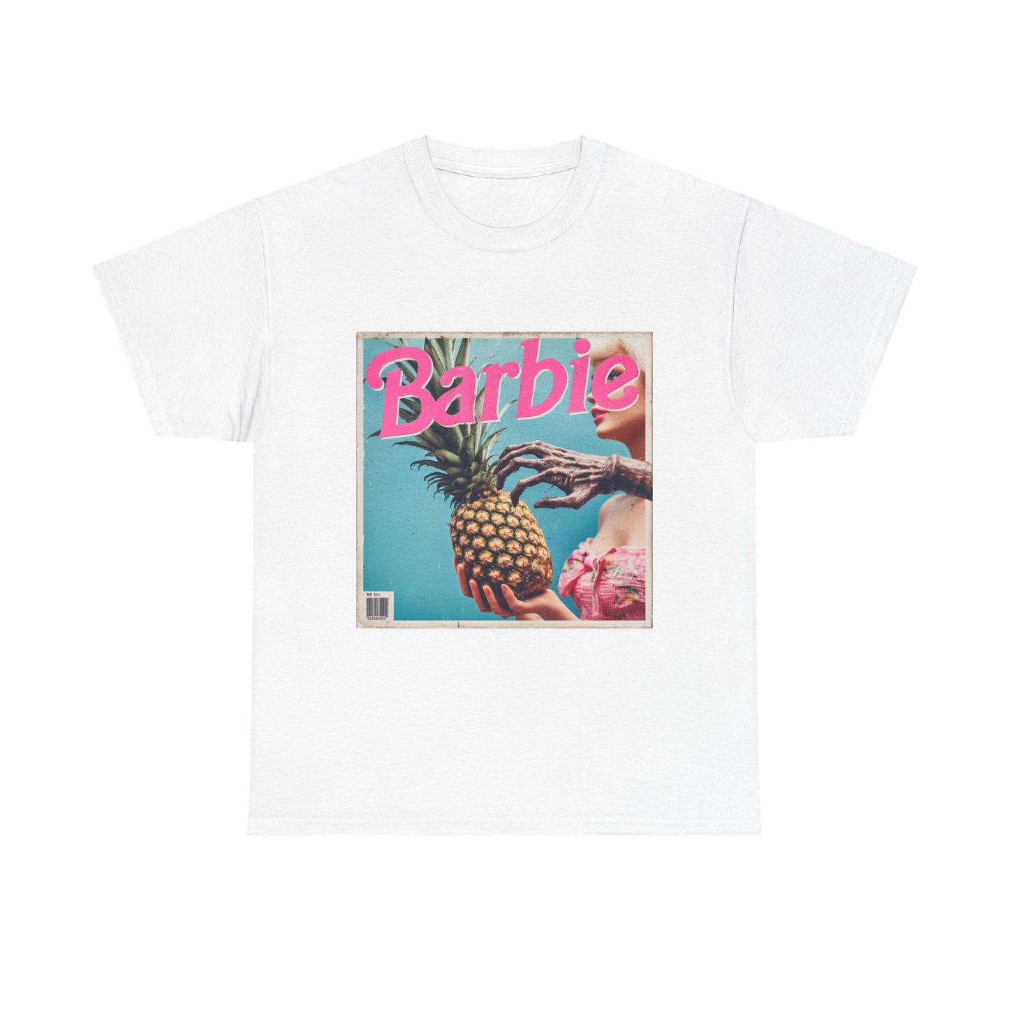 Barbie Inspired Vintage Pineapple Monster-Cotton Tee