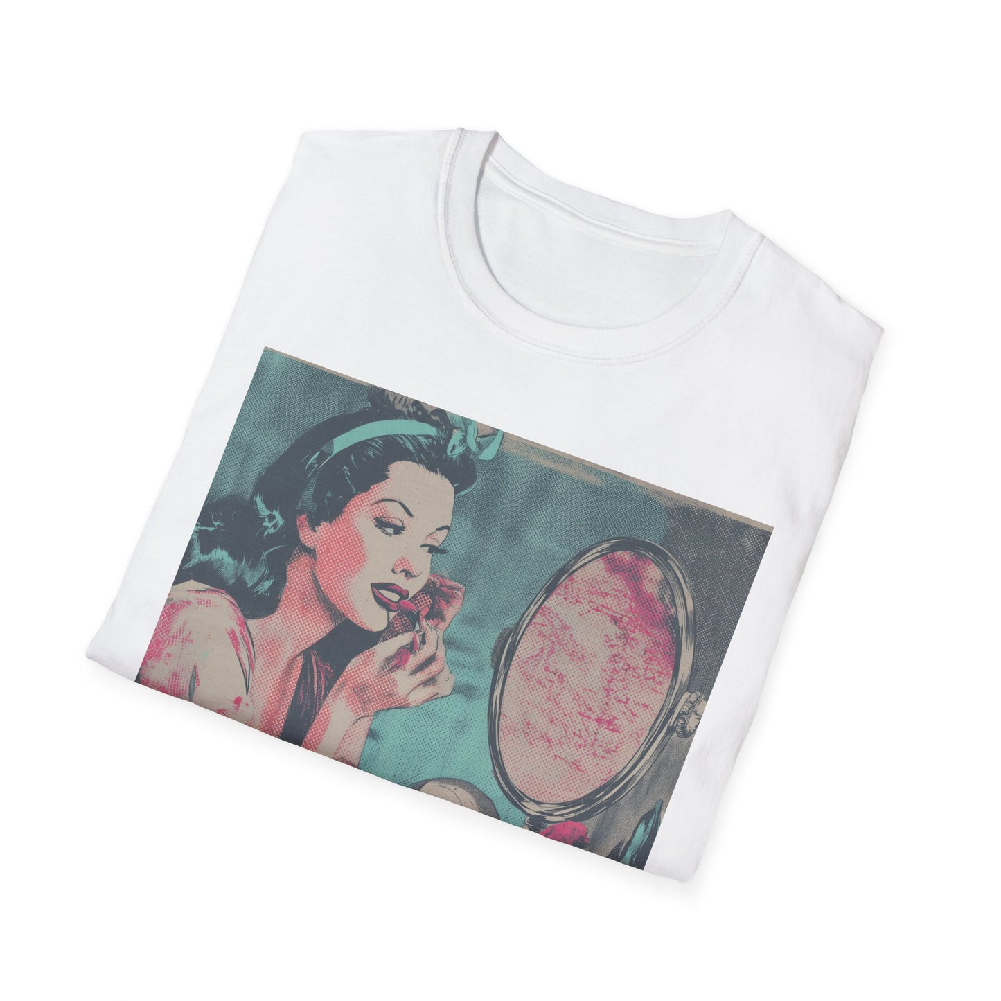 Vintage Glamour Unisex T-Shirt | Retro Style Tee for Art Lovers, Gift for Her, Casual Fashion, Unique Gift Idea, Everyday Wear