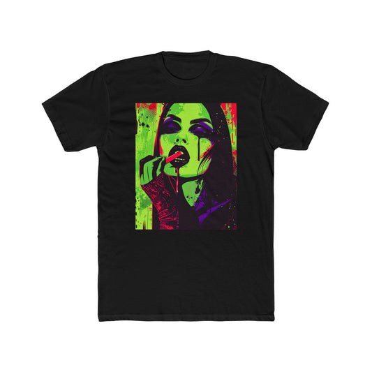 Vibrant Art Graphic Tee - Unisex Cotton Crew Tee, Casual Wear, Art Lovers, Graphic T-Shirt, Gifts for Her, Statement Clothing
