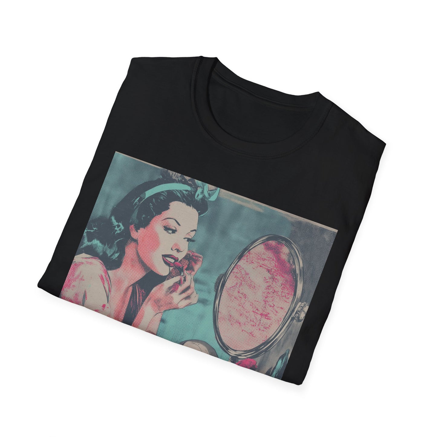 Vintage Glamour Unisex T-Shirt | Retro Style Tee for Art Lovers, Gift for Her, Casual Fashion, Unique Gift Idea, Everyday Wear