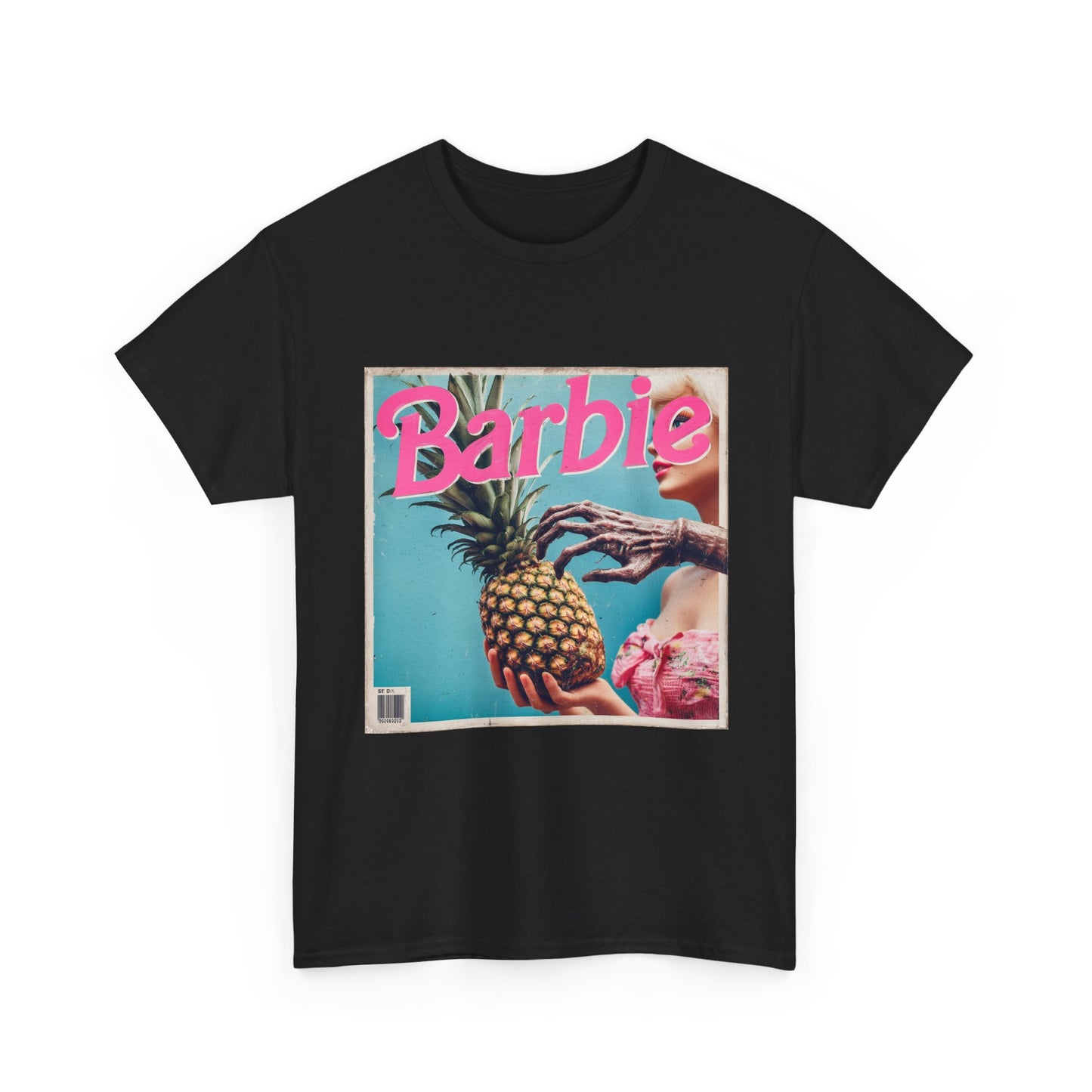 Barbie Inspired Vintage Pineapple Monster-Cotton Tee