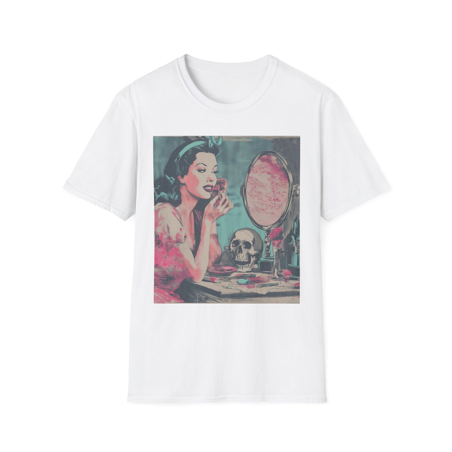 Vintage Glamour Unisex T-Shirt | Retro Style Tee for Art Lovers, Gift for Her, Casual Fashion, Unique Gift Idea, Everyday Wear