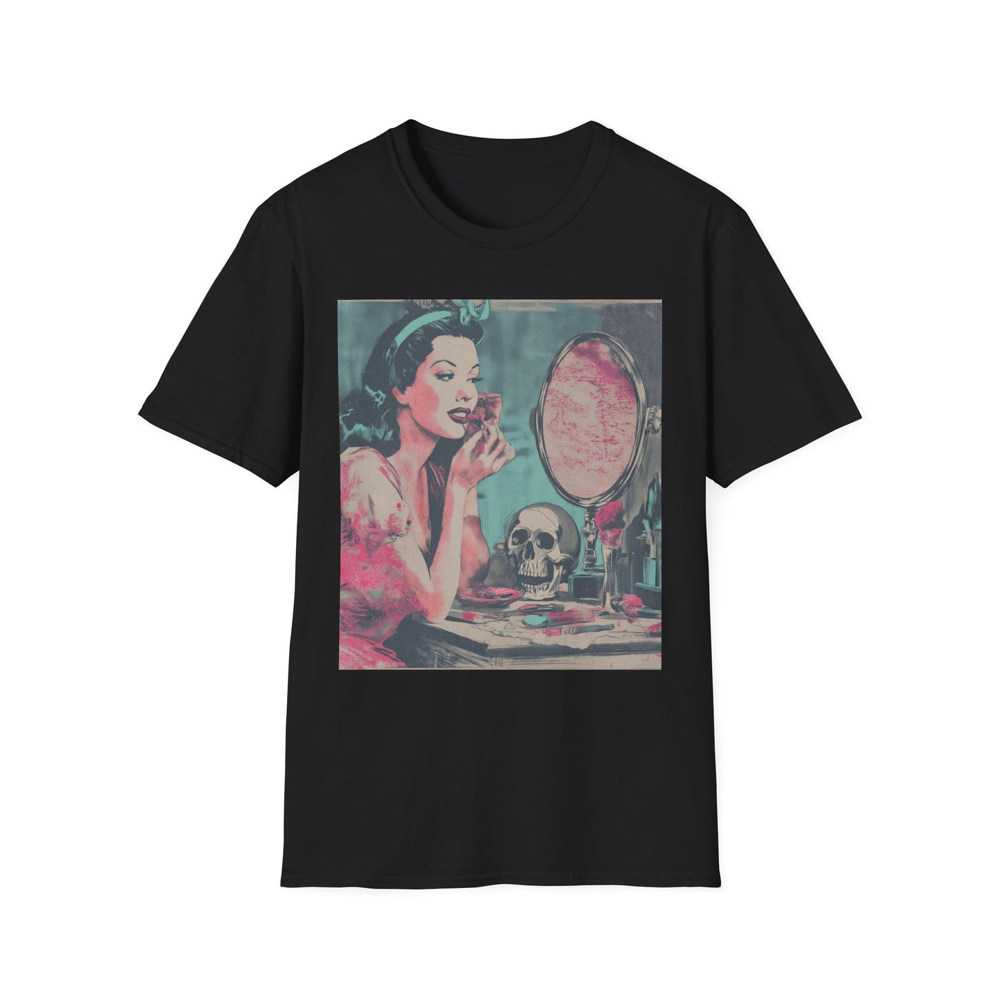 Vintage Glamour Unisex T-Shirt | Retro Style Tee for Art Lovers, Gift for Her, Casual Fashion, Unique Gift Idea, Everyday Wear