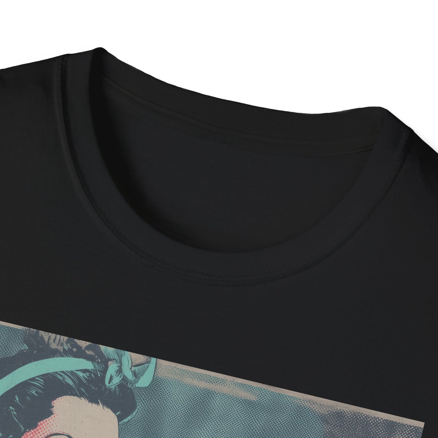 Vintage Glamour Unisex T-Shirt | Retro Style Tee for Art Lovers, Gift for Her, Casual Fashion, Unique Gift Idea, Everyday Wear